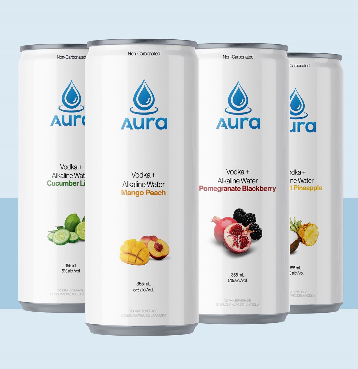 Welcome to Aura Vodka Water